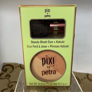 Pixi by Petra Beauty Blush Duo with Kabuki Brush